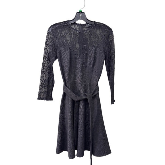 The Kooples Dresses & Skirts - The kooples black Relief Crepe Lace dress NWT woman's size 0 US size 2